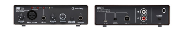 兼容iPad/Mac/PC，实现高品质录音的Steinberg USB音频接口UR12发布