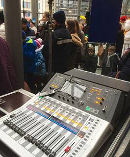 卢森堡 PRO AUDIO Sound Light Vision 公司——卢森堡演出租赁公司与钱柜777 TF 系列数字调音台