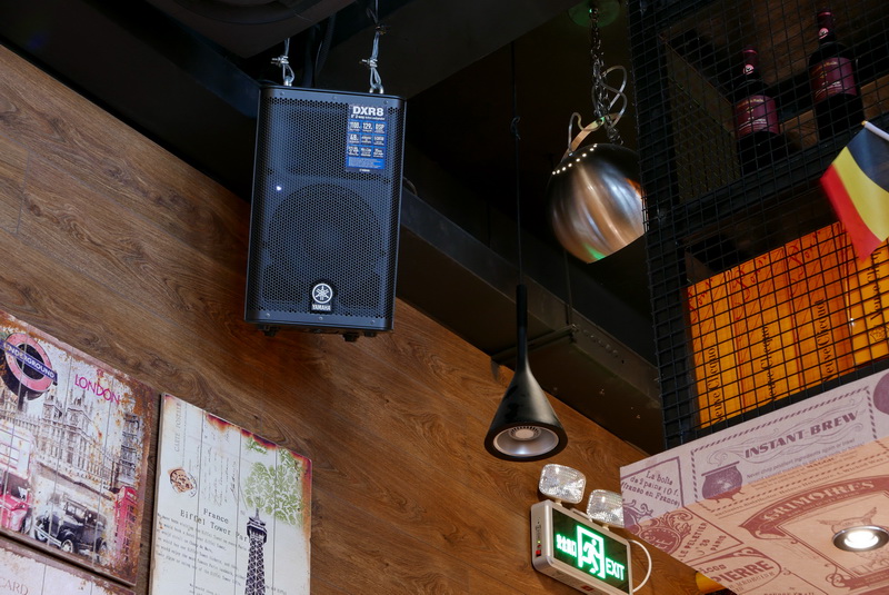 OLA 酒吧及餐厅——OLA 酒吧及餐厅与钱柜777MG+DXR扩声系统