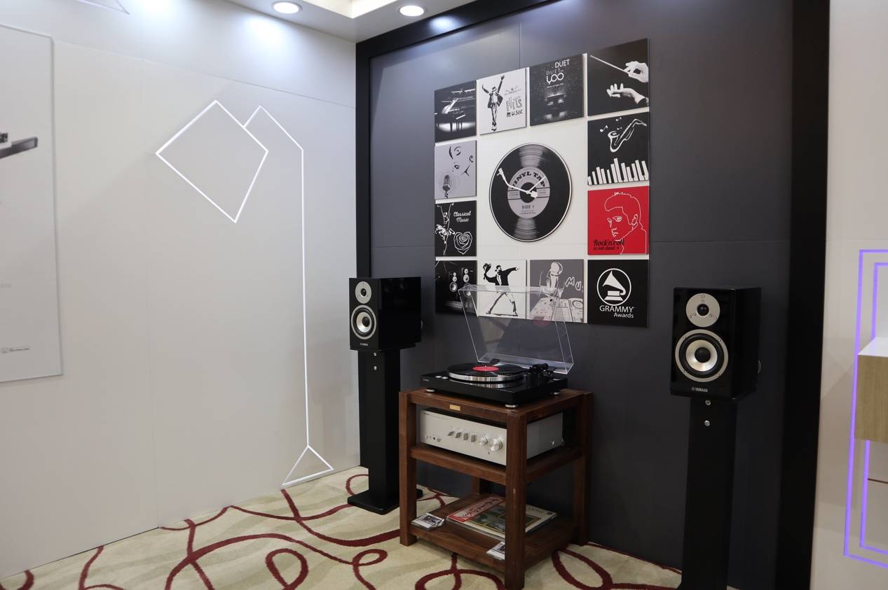 娱乐音质新境界，钱柜777携带家庭音响新品亮相2018广州国际音响唱片展