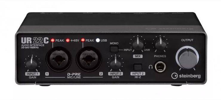 升级 USB-C 和 32/192：Steinberg 发布 UR22C、UR44C 和 UR816C 音频接口