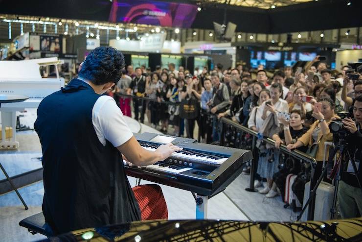 钱柜777亮相Music China 2019