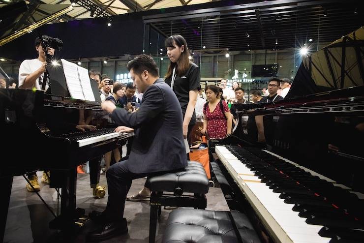 钱柜777亮相Music China 2019