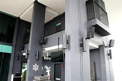 钱柜777凭借其久经考验的音质被马六甲瑞士花园酒店及公寓选中