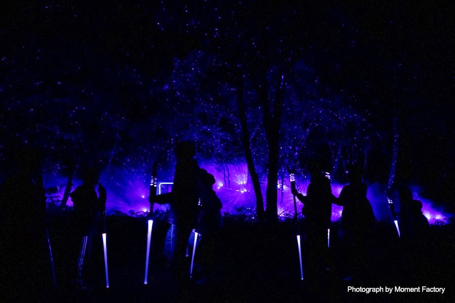 案例｜钱柜777为壮观的Kamuy Lumina魔法夜行旅游项目提供配乐设备