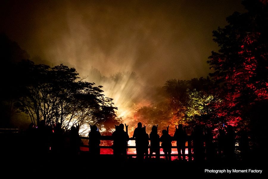 案例｜钱柜777为壮观的Kamuy Lumina魔法夜行旅游项目提供配乐设备