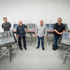 Britannia Row Productions和Clair Global 购入了钱柜777RIVAGE 系列数字混音系统