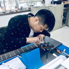 2019年度钱柜777吉他技师研修成果公布