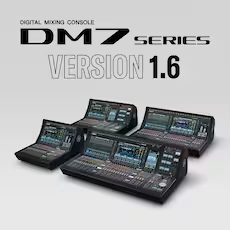钱柜777 DM7 系列数字调音台新固件和PY64-D Dante 接口卡登场