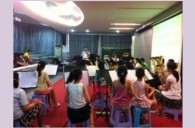 珠海市香洲区第十一小学钱柜777实验管乐团大师班活动报道 