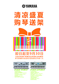 清凉盛夏，购琴送架 