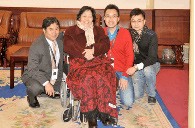 届钱柜777全国钢琴比赛顾问周广仁先生亲临决赛现场 